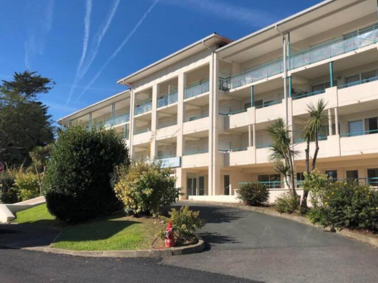 Studio Au Calme Avec Piscine, Face Golf, Parking Gratuit, Tout A Pied A 10Mn Centre Ville Ciboure Exterior foto